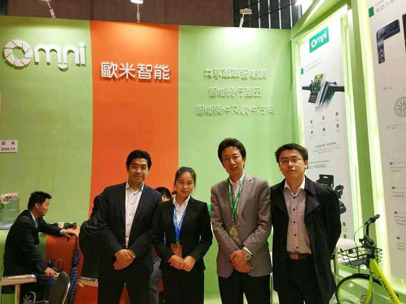 欧米智能参展中国国际自行车展会4