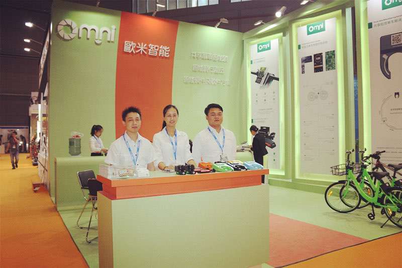 欧米智能参展中国国际自行车展会2