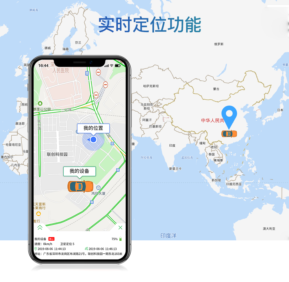 智能车载追踪定位器