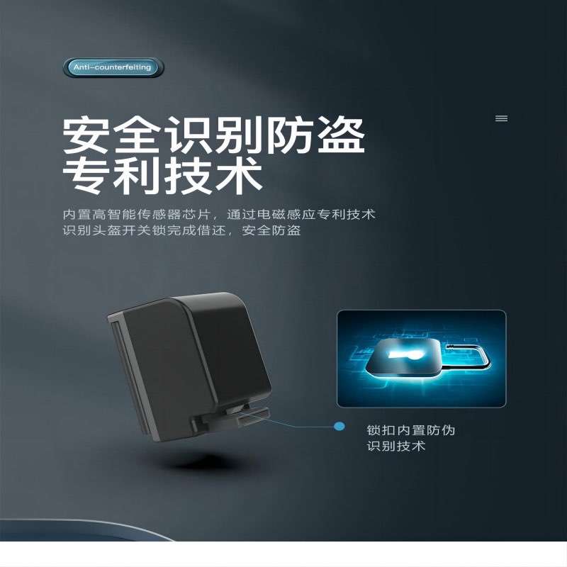 智能头盔锁