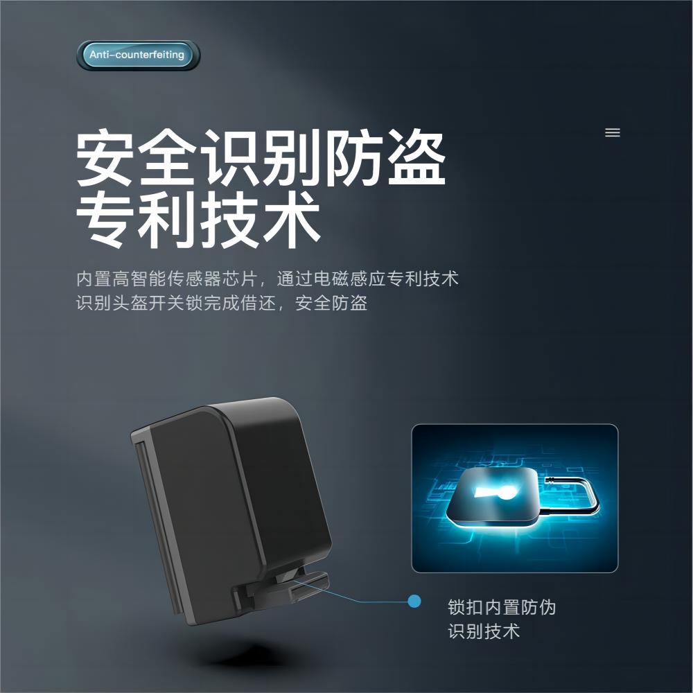 智能头盔锁