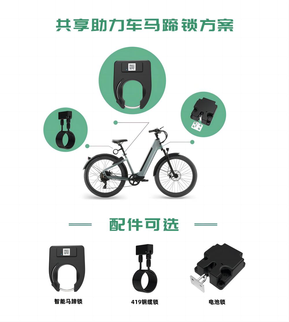 共享助力车方案
