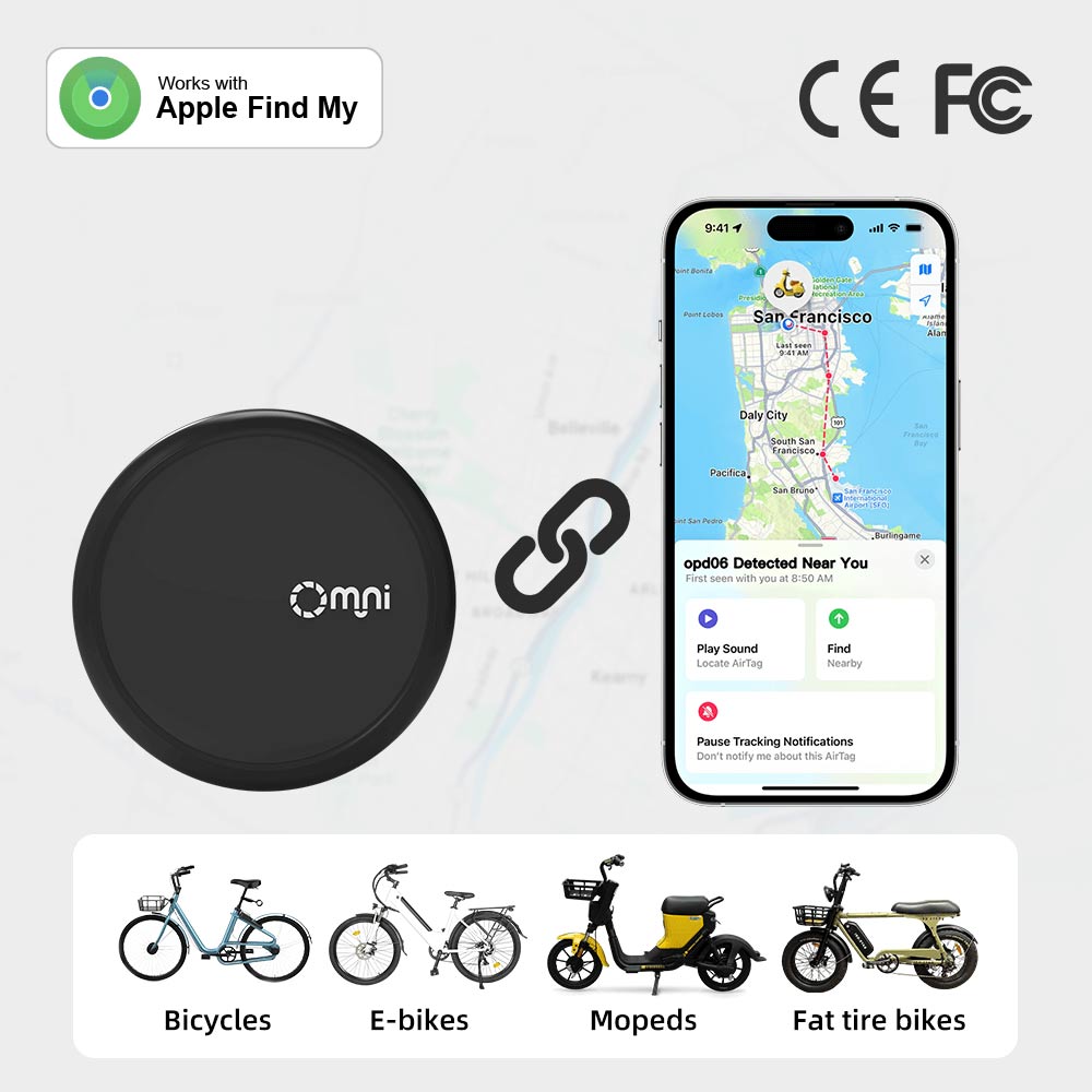 蓝牙定位器+APP，电动车安全升级方案