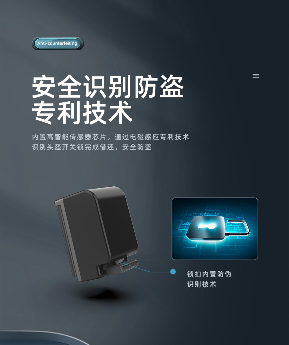 共享头盔锁