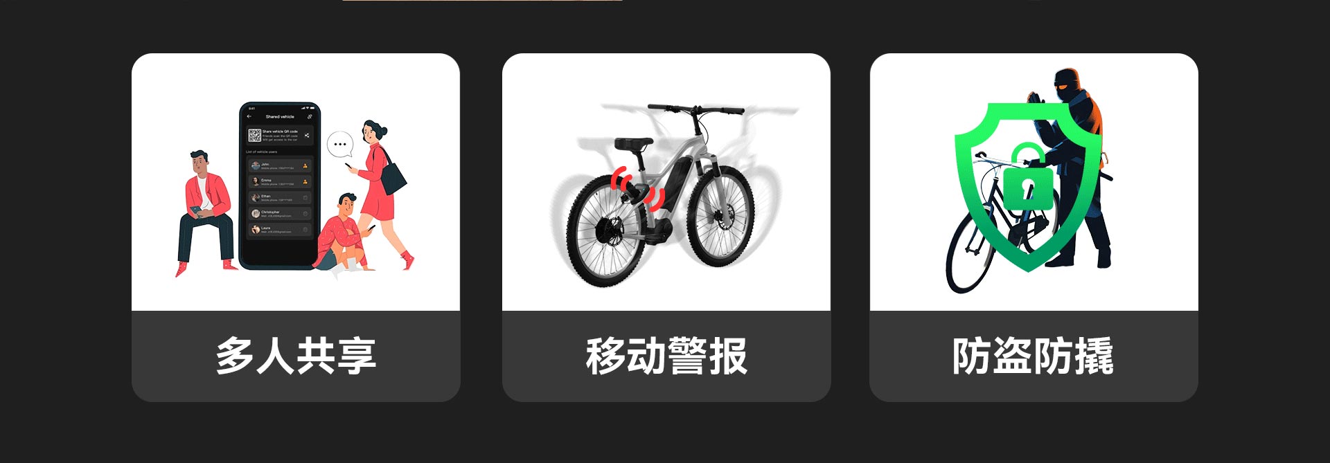 智能单车锁厂家