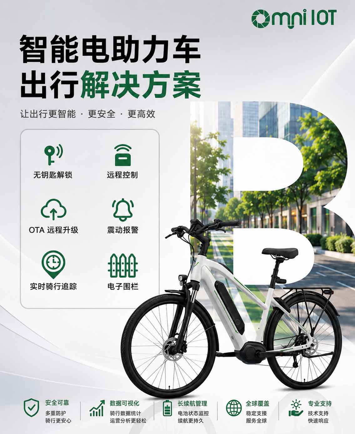 电单车智慧出行解决方案